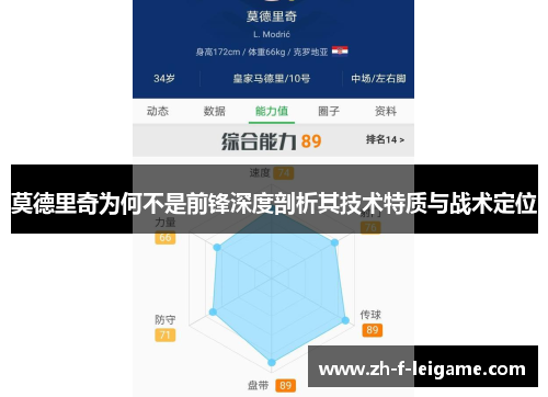 莫德里奇为何不是前锋深度剖析其技术特质与战术定位